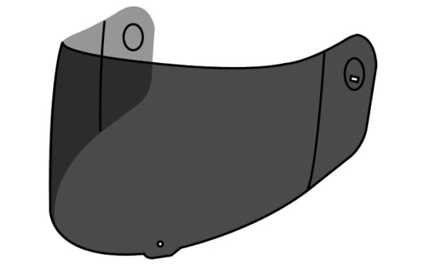 VISOR DARK SMOKE ST 501
