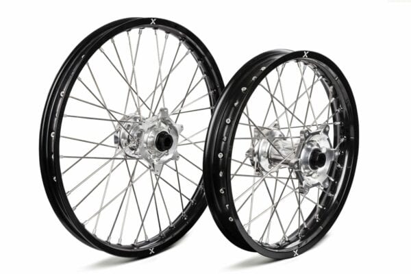X-GRIP Felgen-Set schwarz-silber